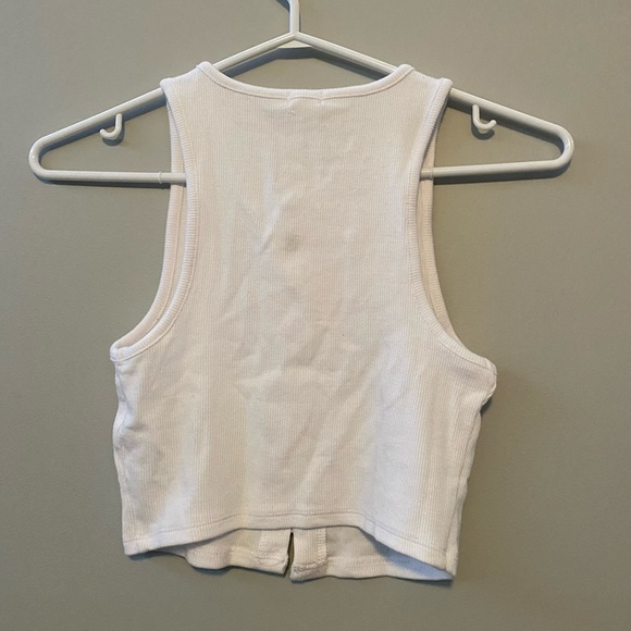 White garage tank top NWT - Picture 2 of 4